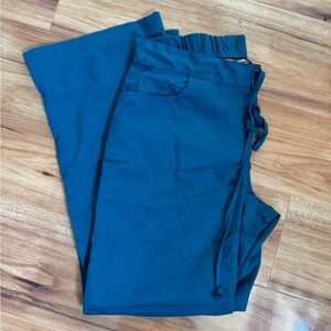 Greys Anatomy Caribbean blue scrub pants